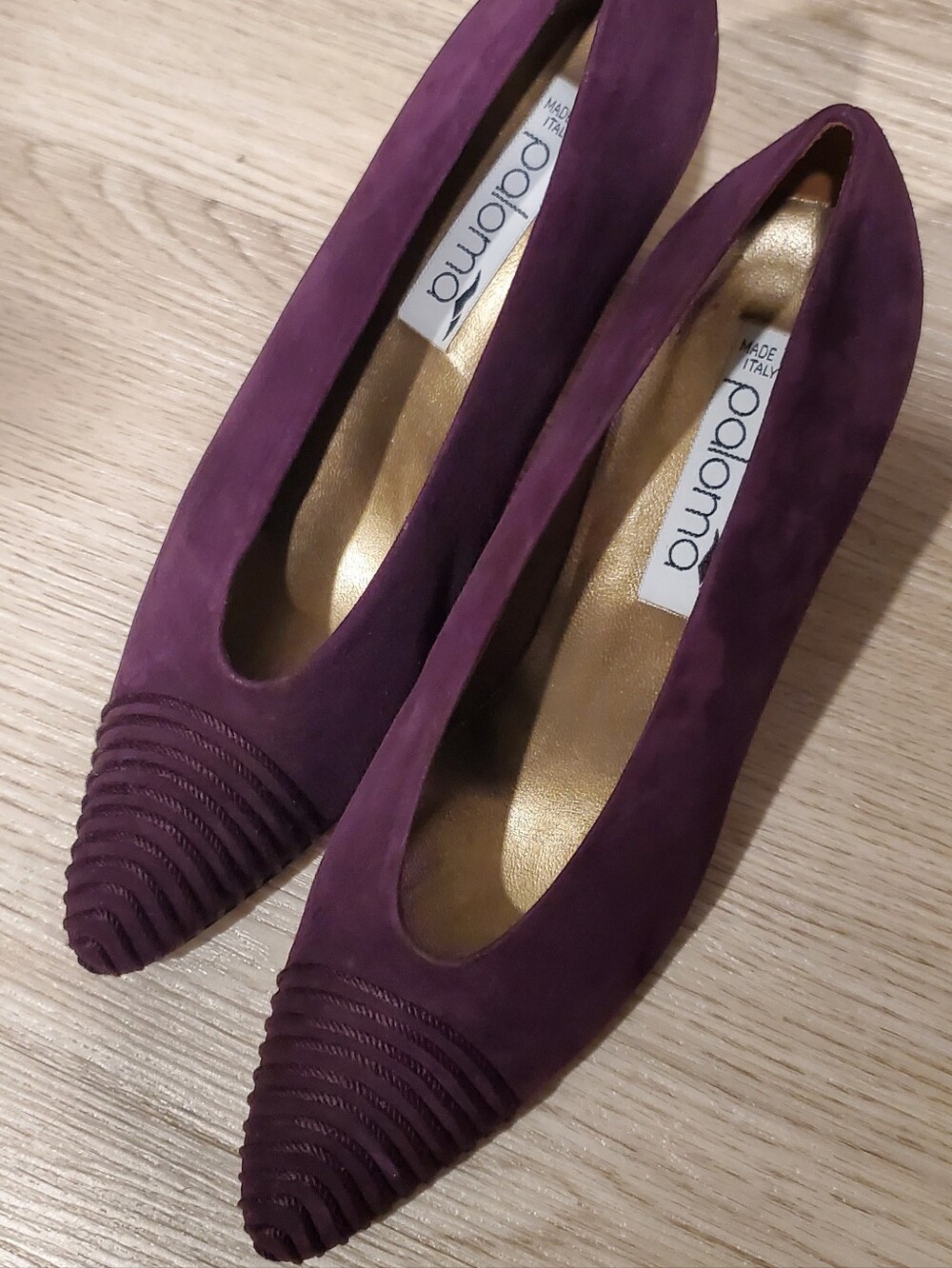 Paloma Suede Pointed Toe Pumps
